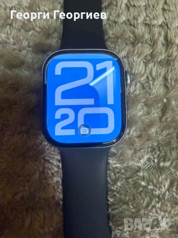 Смарт часовник APPLE WATCH S11 CELL SPACE GREY ALUM CASE BLACK SPORT BAND M/L