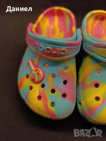 Детски чехли Crocs , снимка 4 - Детски сандали и чехли - 55450820