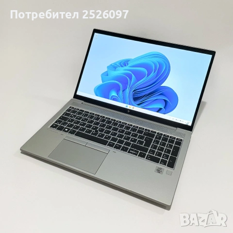 HP EliteBook 850 G7/i5-10310U/24GB RAM/256GB NVMe/Подсветка, снимка 3 - Лаптопи за работа - 54960245