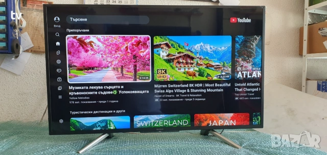 Sony 43 инча Сони 4K LED Smart HDR WiFi смарт лед - като нов!, снимка 6 - Телевизори - 54498737