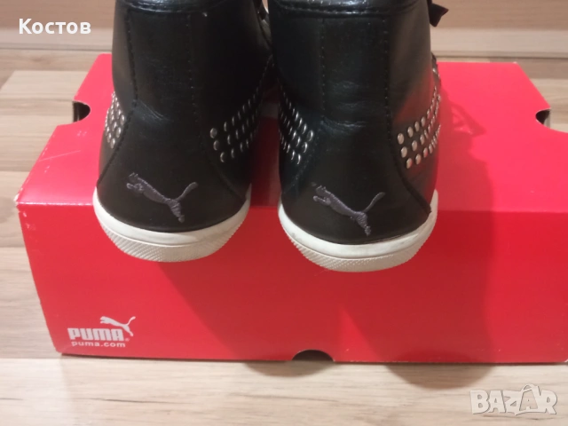 Кожени кецове PUMA, снимка 3 - Маратонки - 54436599