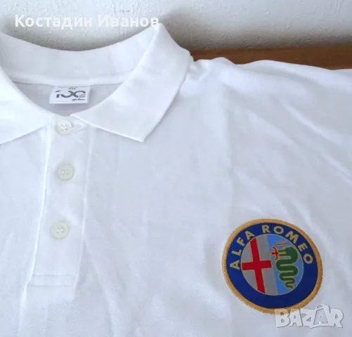 Alfa Romeo мъжка поло блуза 2XL Алфя Ромео