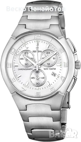 Мъжки часовник Festina Chrono F6698/1 със стоманена каишка, снимка 10 - Мъжки - 55463290