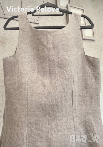 Луксозен ленен топ Bandolera с ефектен акцент Холандия, снимка 6 - Корсети, бюстиета, топове - 54083146