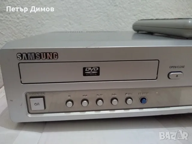 SAMSUNG-DVD-SV55-VHS/DVD-RECORDER, снимка 5 - Плейъри, домашно кино, прожектори - 55428311