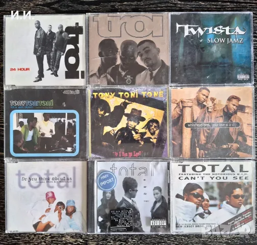 Hip Hop, R&B сингли от Usher, TLC, Naughty by Nature, En Vouge, GUY, Twista, Eternal, Eric Benet..., снимка 10 - CD дискове - 55628405