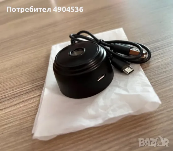 Компактна мини камера с USB кабел и слот за microSD карта, снимка 2 - Камери - 55531692