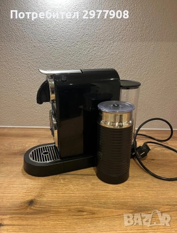 Кафе машина Citiz & Milk Black Nespresso , снимка 3 - Кафемашини - 54713497
