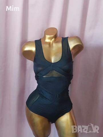 MALENE BIRGER M Черно моделиращо боди , снимка 2 - Корсети, бюстиета, топове - 55289337