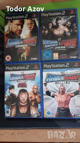 Wwe колекция за PS 2