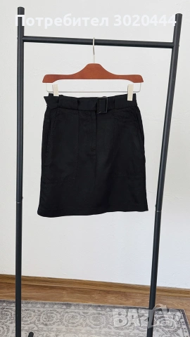 Massimo Dutti пола с колан, снимка 3 - Поли - 55225483