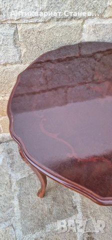 Елегантна винтидж маса, снимка 6 - Маси - 54045809