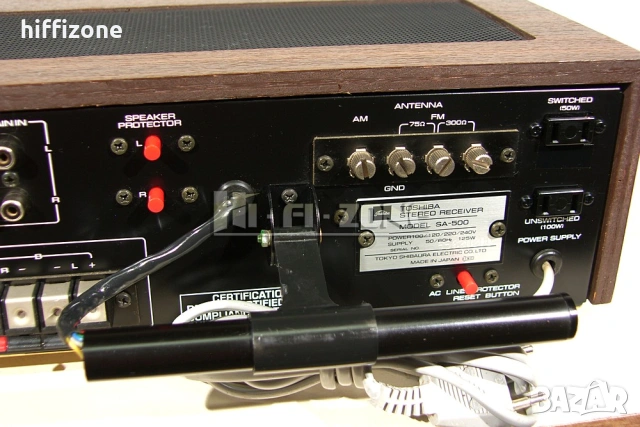Ресивър   Toshiba sa-500 , снимка 8 - Ресийвъри, усилватели, смесителни пултове - 54040881