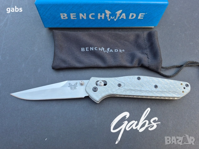 Сгъваем нож Benchmade OSBORNE 943-1, снимка 3 - Ножове - 54351246