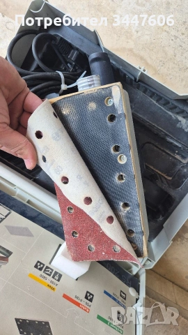 Festool RS 200 EQ Виброшлайф, снимка 3 - Други инструменти - 54346714