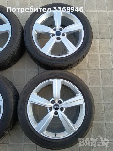 ОРИГИНАЛНИ ДЖАНТИ AUDI 20" 5X112 с гуми 255/50/20 Ауди Q5 SQ5 Q7 Q8 Etron, снимка 5 - Гуми и джанти - 55365050