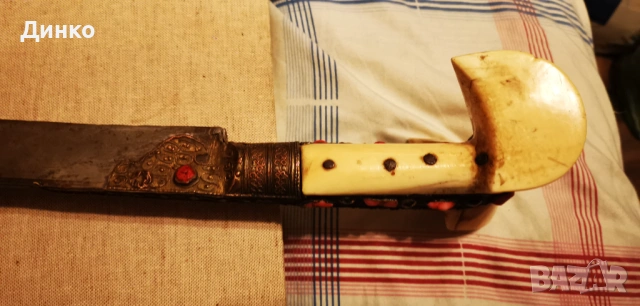 Османски ятаган  19век оригинал. , снимка 11 - Антикварни и старинни предмети - 54284446