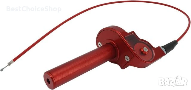 Дръжка за газ за мотоциклет бързо-усукване 7/8in (22mm) с кабел CNC универсална, снимка 5 - Аксесоари и консумативи - 54956256