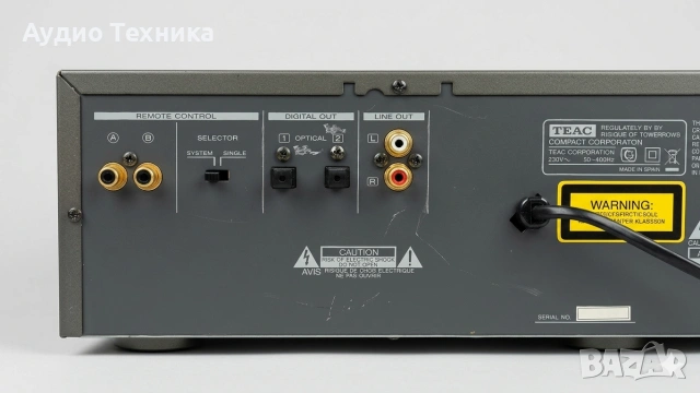 Teac AV-H500 PD-H500 R-H500, снимка 14 - Аудиосистеми - 54369769