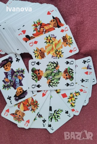 Coeur колекционерски карти от времето на ГДР , снимка 4 - Карти за игра - 54567758