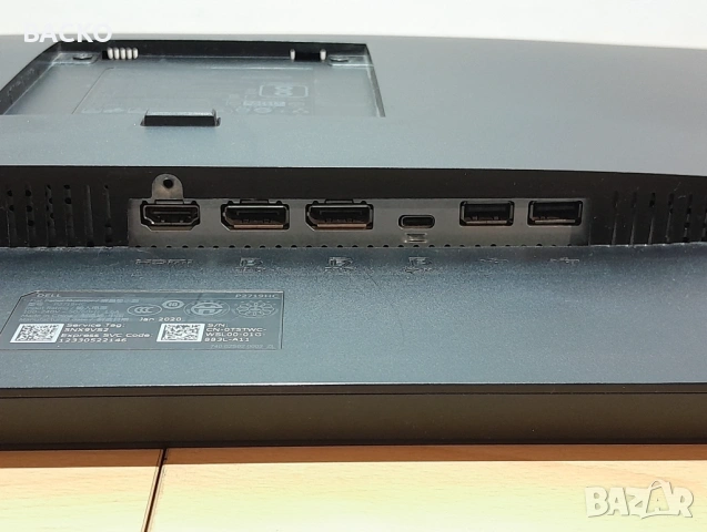 Монитор DELL P2719HC, снимка 3 - Монитори - 54187686