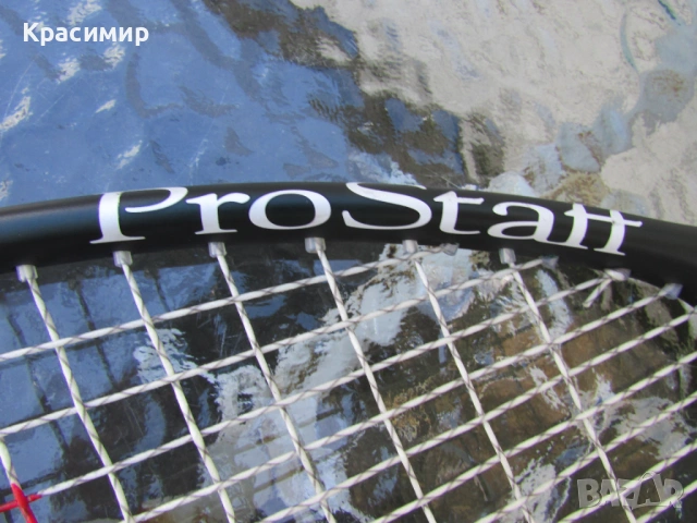 Ракета за скуош Wilson Pro Staff Titanium, снимка 8 - Тенис - 54716495