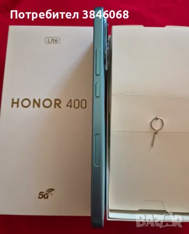 Смартфон HONOR 400 LITE GREEN 256 GB, снимка 3 - Други - 55491922