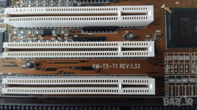 Дънна платка Kaimei KM-T5-T1 Ver 1.32 Socket 7, снимка 5 - Дънни платки - 55335274