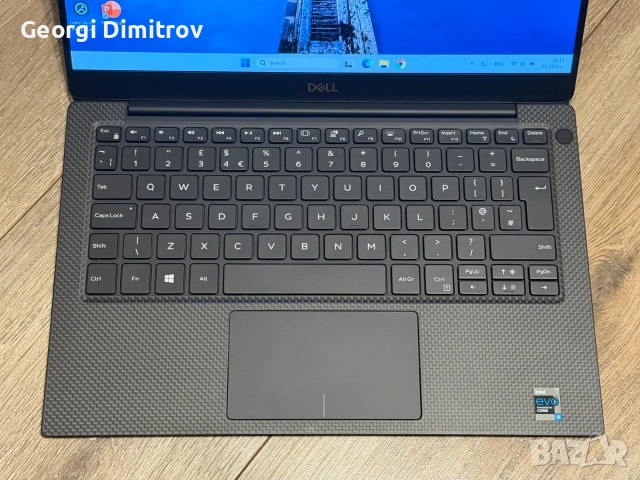Dell XPS 13 9305 Intel i5-1135G7/8RAM/256GB NVMe/Intel Iris XE/Full HD/отличен, снимка 2 - Лаптопи за работа - 54984050