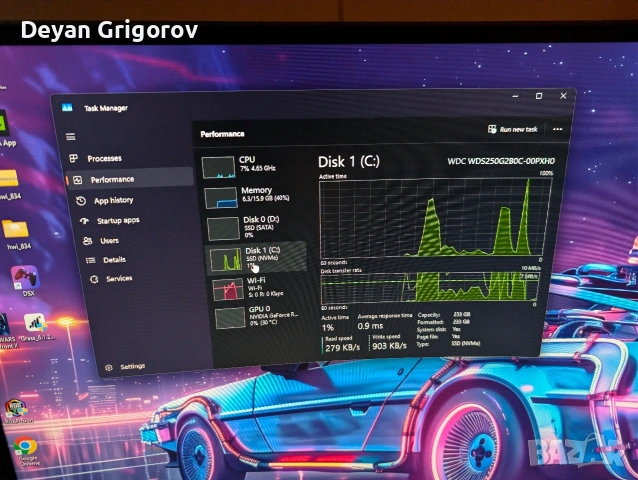 Мощен Геймърски Компютър / Ryzen 7 5800X / RTX 3060 Ti iChill / 16GB RAM / Водно охлаждане, снимка 7 - Геймърски - 55248573
