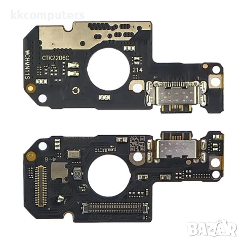 Конектор зареждане за XIAOMI Redmi Note 11/ Note 11S (4G) (Type-C) на платка с микрофон и компоненти