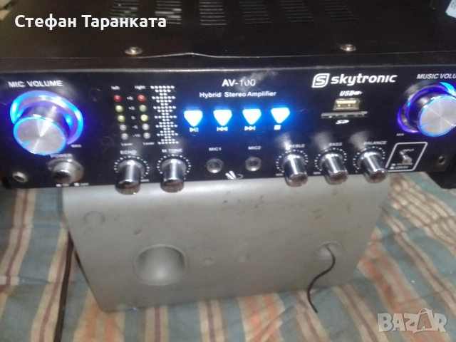 Усилвател работещ нов внос Германия 