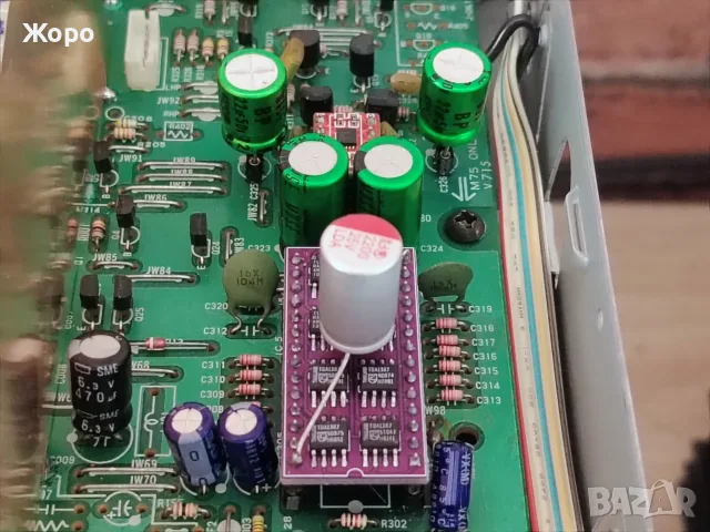⏯️Клип. Sony CDP-M75 TDA1541 (samle modded), снимка 14 - Ресийвъри, усилватели, смесителни пултове - 55413309