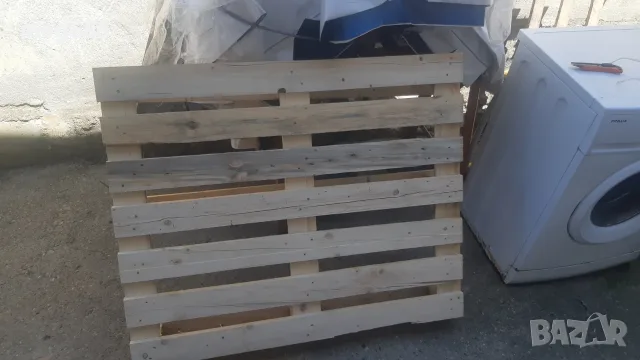 Дървен палет-нов