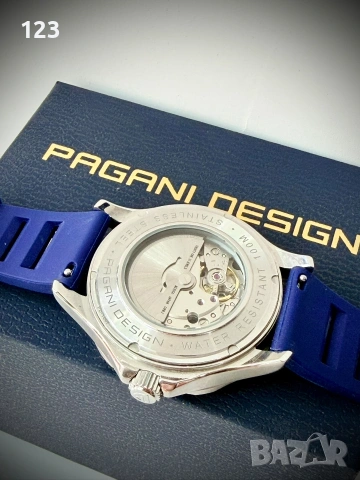Pagani Design Automatic Watch Sapphire 100m Stainless Steel, снимка 3 - Мъжки - 53999137