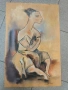 Оригинална творба на големия български майсторЕвстати Маринов, снимка 1