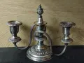 Старинен бронзов свещеник , снимка 2