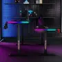 Гейминг бюро - LED RGB, Регулируема височина, 140см, снимка 5