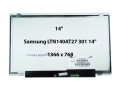Матрица за лаптоп 14" Samsung LTN140AT27 301 14" 1366 x 768 Slim Дисплей (1366x768) Матова, снимка 1