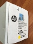 HP Оригинален тонер 312А жълт, Yellow, снимка 1