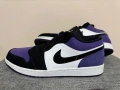 JordanAir Jordan 1 Low 'Court Purple', снимка 1