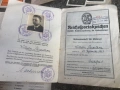 ЛОТ стари немски документи WWII - WwEHRMACHT - ОРИГИНАЛ, снимка 13