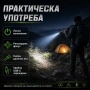 Мощен далекобоен лазерен прожектор LED фенер Power Bank USB за лов риболов къмпинг туризъм работа, снимка 7