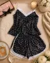 Victoria's Secret Дамска Лятна Пижама Горнище Потник И Къси Панталонки - 13 Цвята Код SK1974, снимка 12