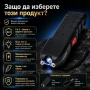 Мощен акумулаторен фенер с електрошок 928 TYPE кучегон самозащита самоотбрана кучета дамски защита, снимка 6