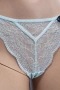 Комплект дамско бельо Hunkemöller в светлосин цвят – сутиен 85D и прашки L, снимка 8