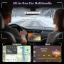 URVOLAX DAB+ автомобилно радио за VW Skoda Seat: 9-инчово двойно DIN радиo Apple CarPlay Android , снимка 4