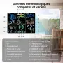 Професионална смарт метеорологична станция Sainlogic SA9 Plus (Wi-Fi, Bluetooth, 7-в-1 сензор)  , снимка 6