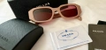 Слънчеви очила Prada Milano бежови пълен комплект, снимка 2