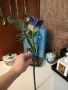 Лот 2 порцеланови рози и една дървена , снимка 9